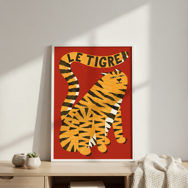 Le Tigre Red by Manne Jalilian