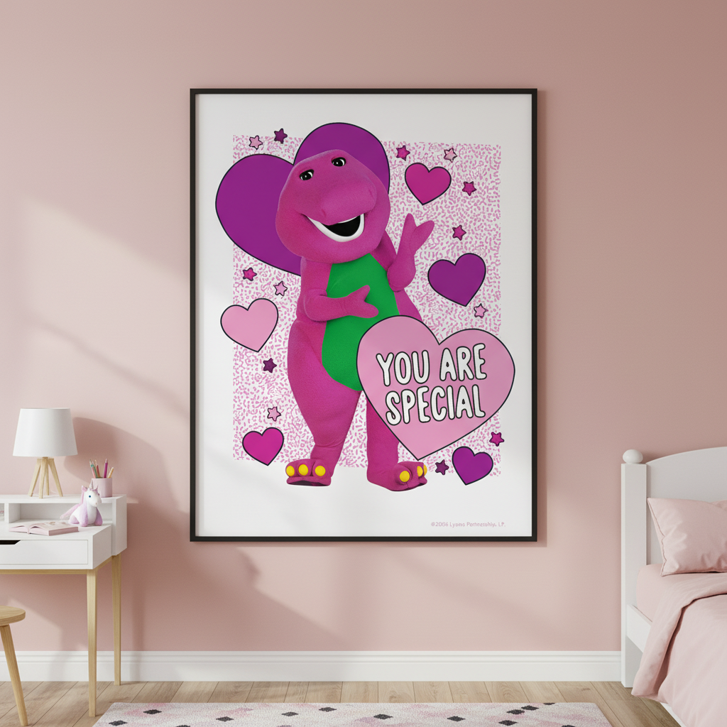 Barney You Are So Special Wall Art