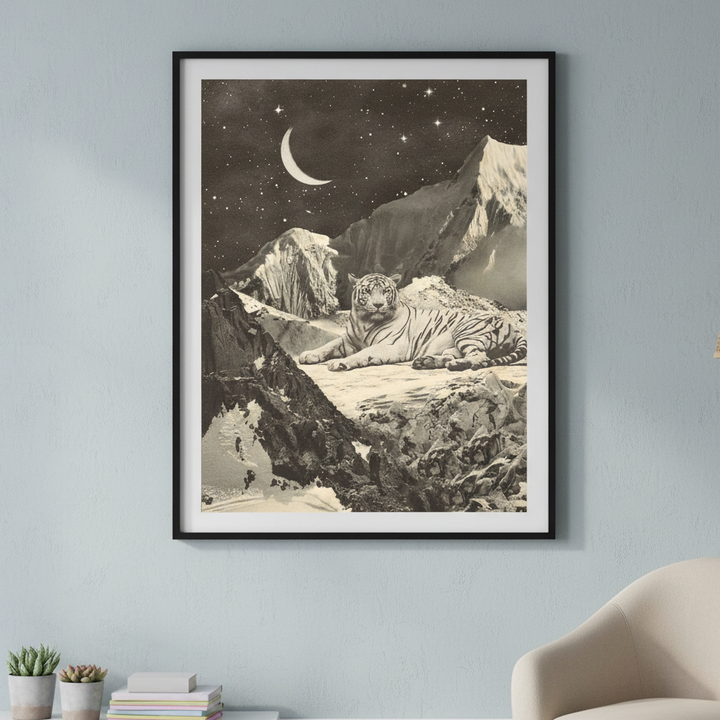 Giant White Tiger by Florent Bodart