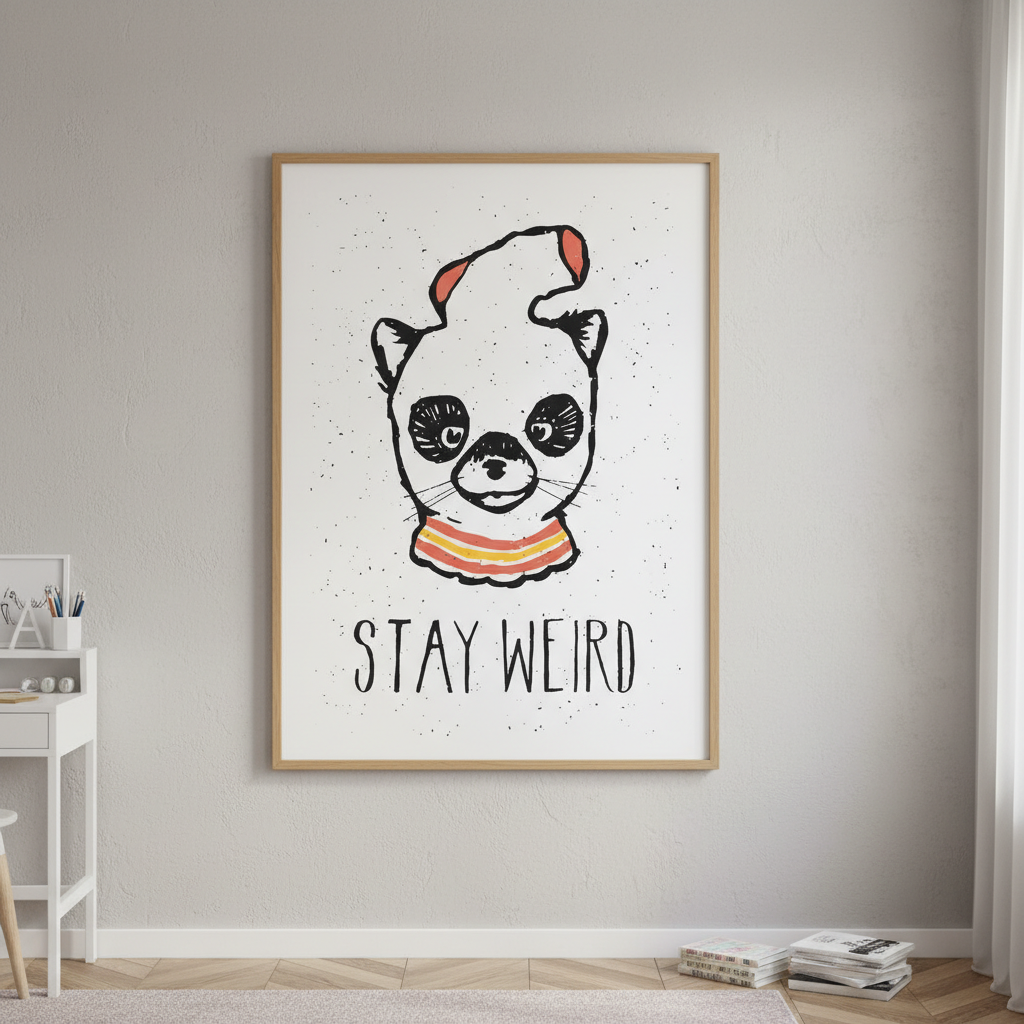 Stay Weird by Florent Bodart