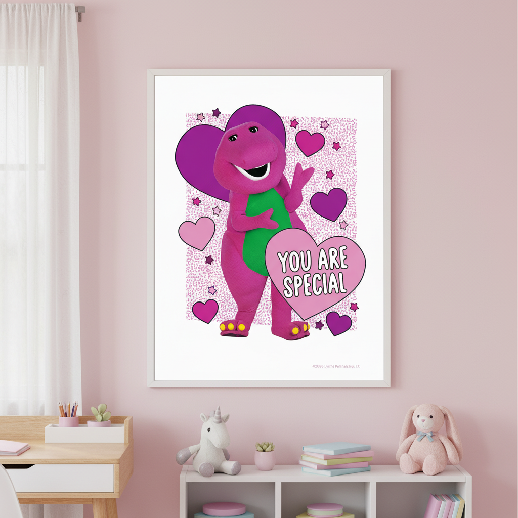 Barney You Are So Special Wall Art