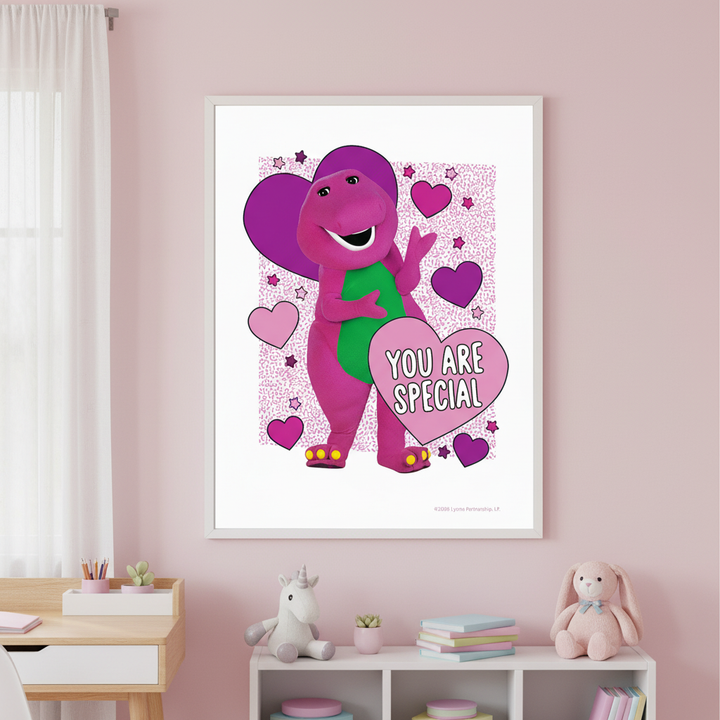 Barney You Are So Special Wall Art
