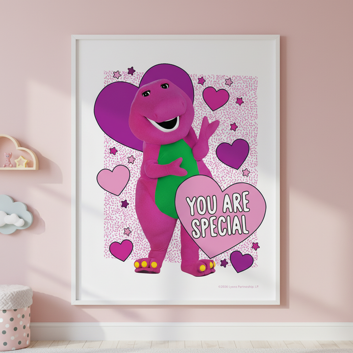 Barney You Are So Special Wall Art