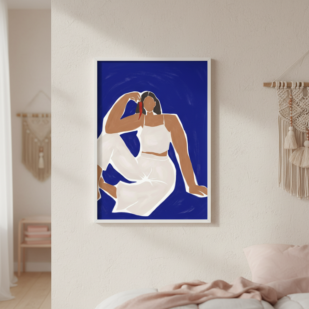 Woman with Chili by Ivy Green Illustrations