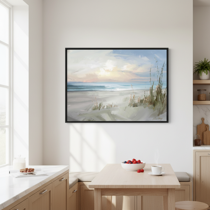 Beach Sunset by Julia Cheney