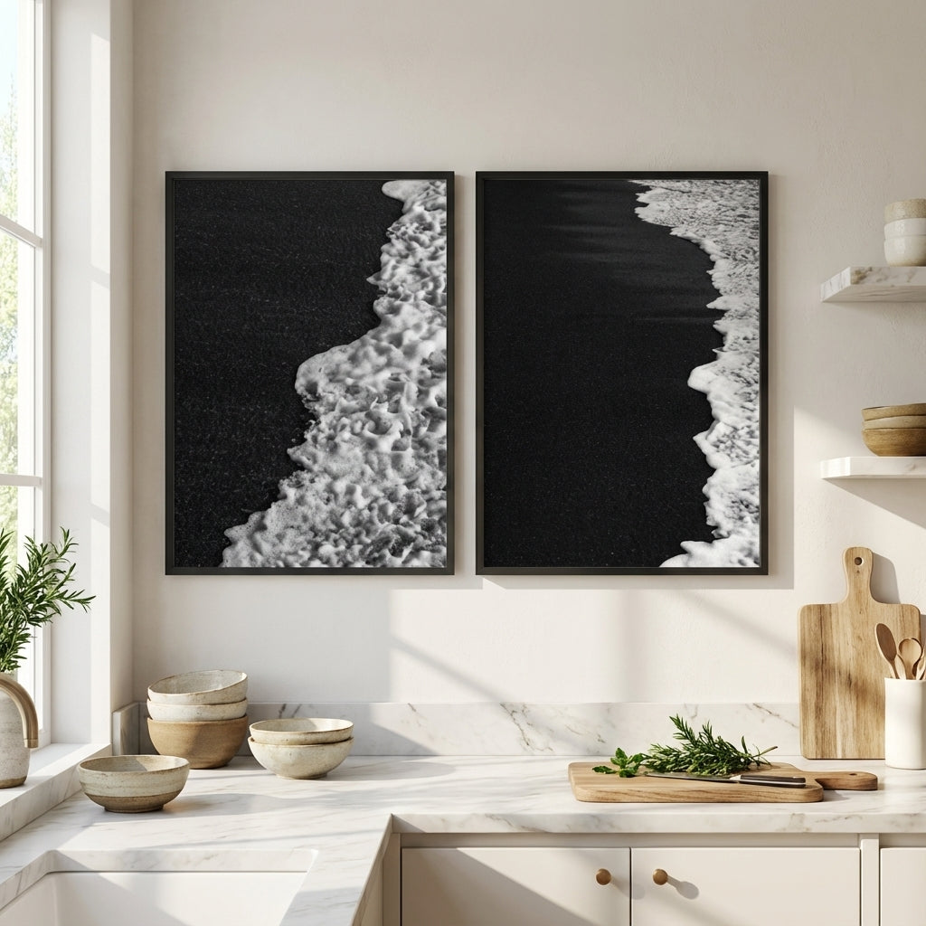 Black Sand Set of 2 by Casey McCallister
