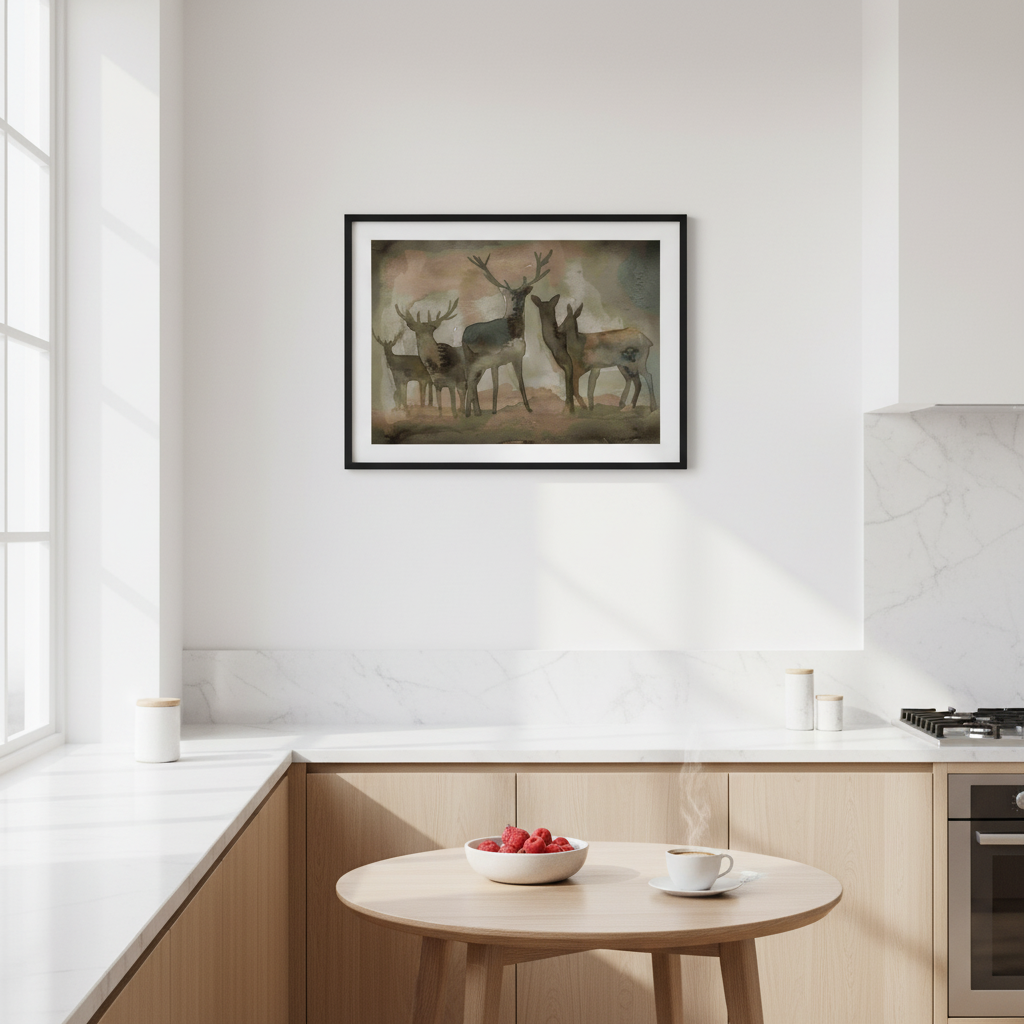 Brown Deer Herd by Meredith O'Neal