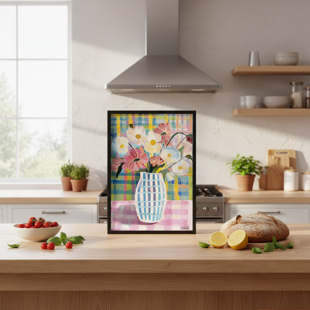 Pastel Flowers by Inkheart Designs