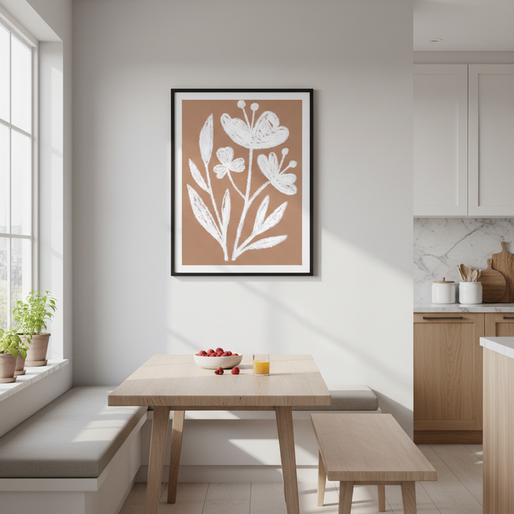 White Flowers by Silvia Visscher