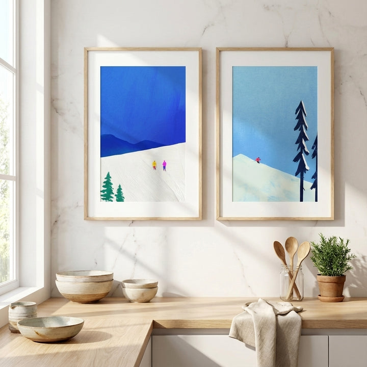 Snow Buddies Pair by Henry Rivers