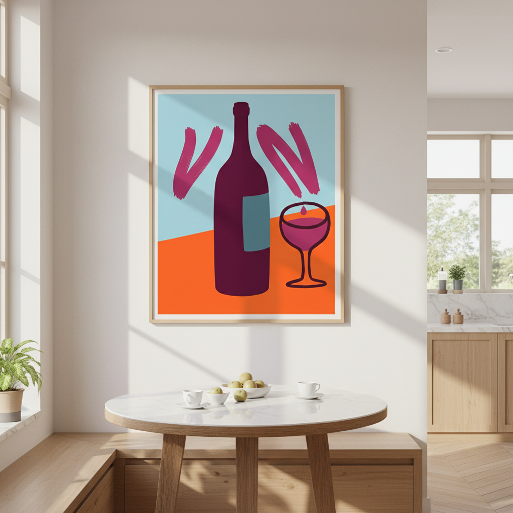 Orange Sunset Vino by Ryan Scott