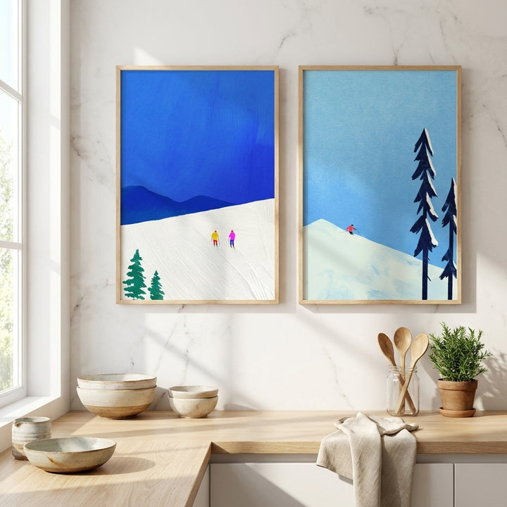 Snow Buddies Pair by Henry Rivers