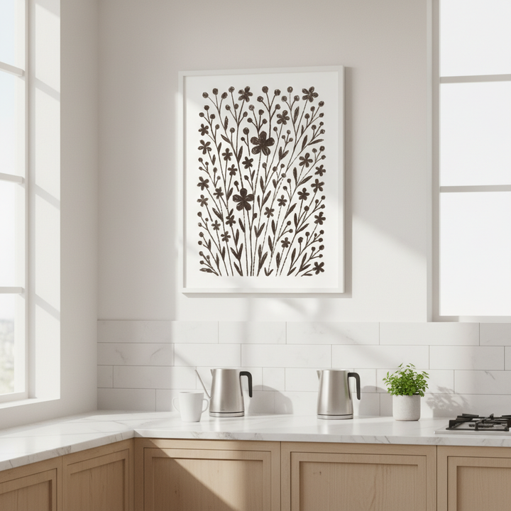 Flower Field by Silvia Visscher