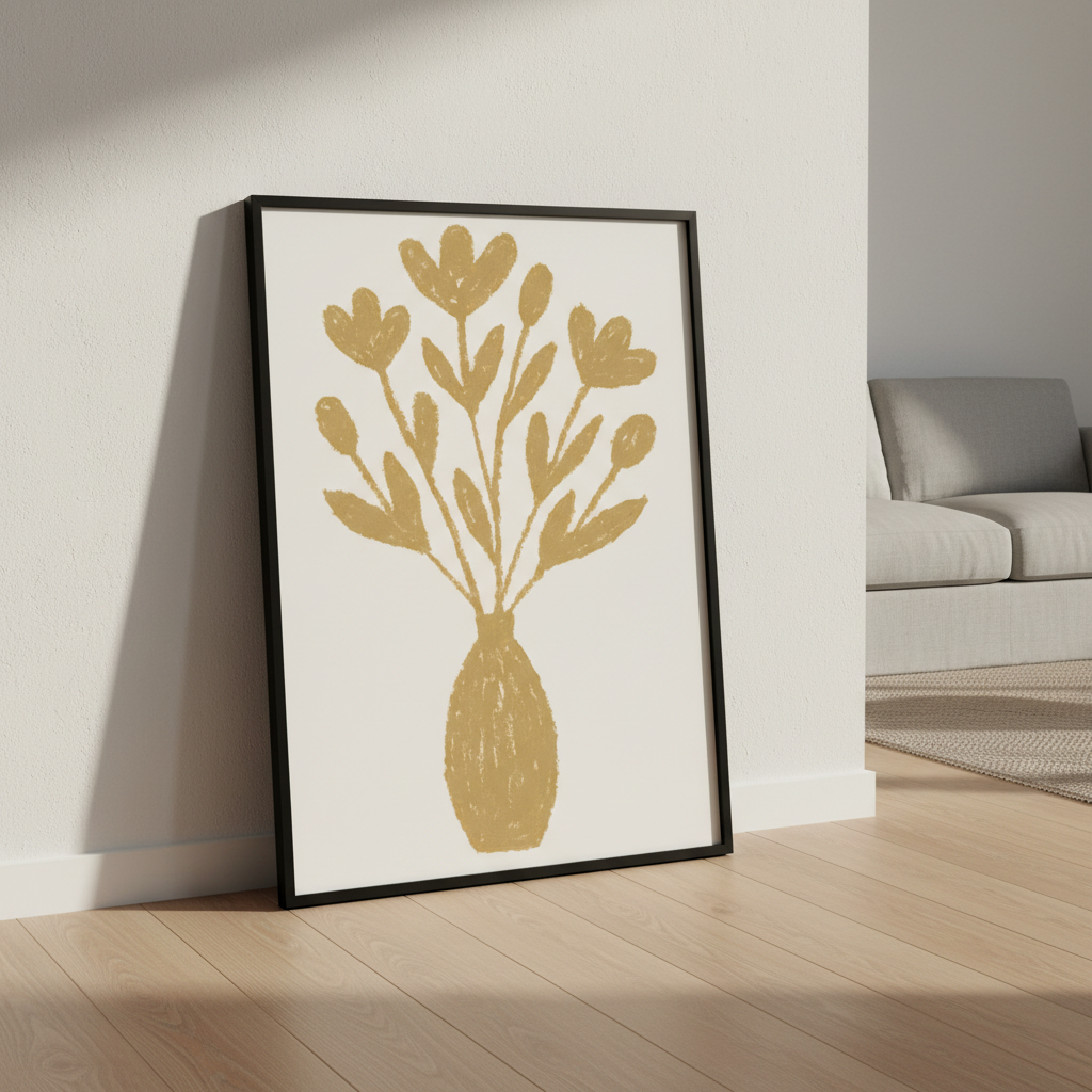 Floral Vase by Silvia Visscher