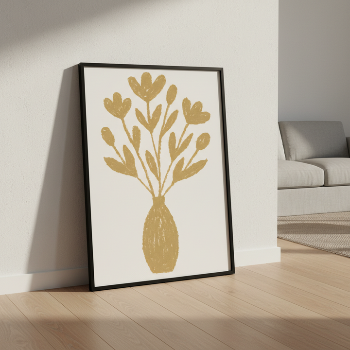 Floral Vase by Silvia Visscher