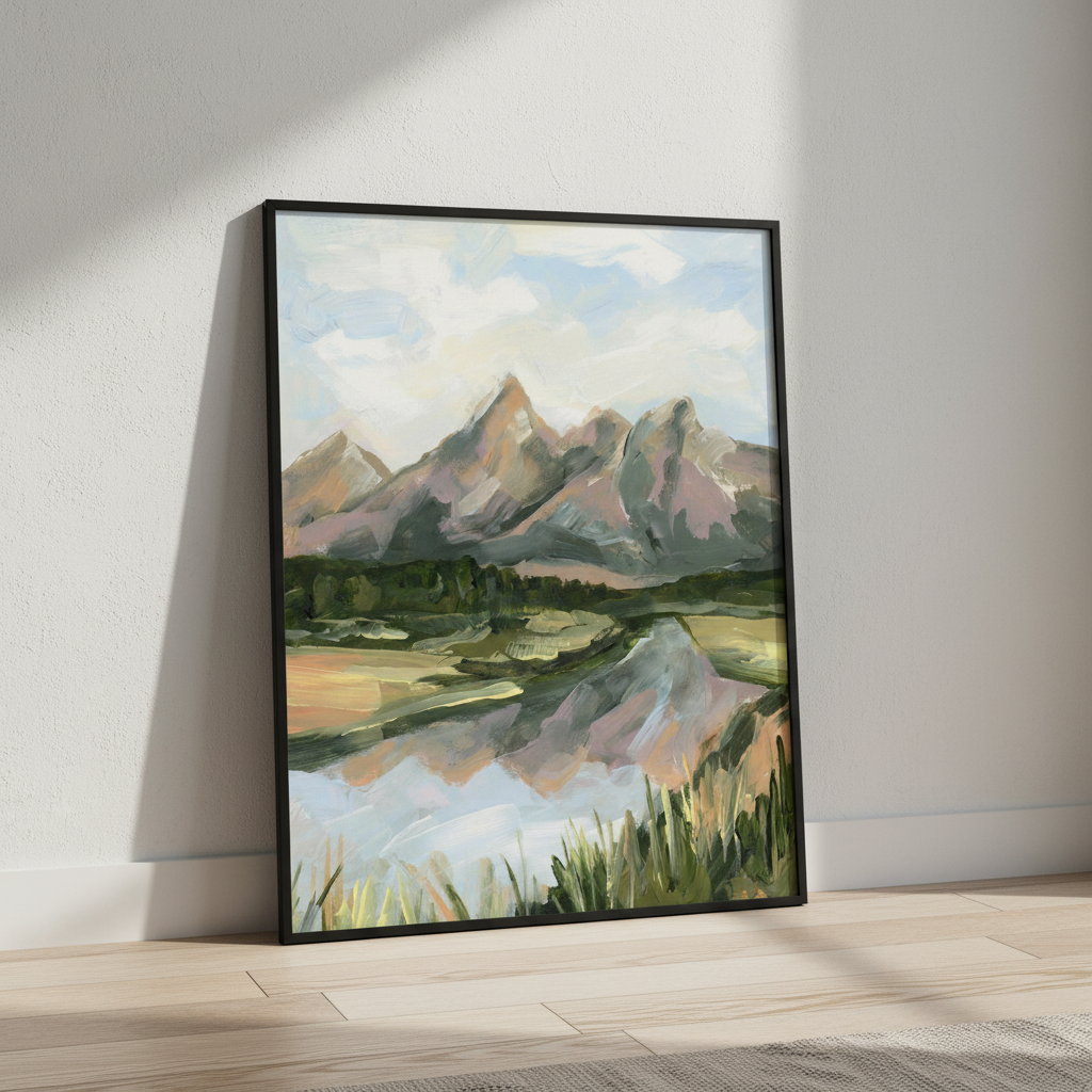 Teton Morning by Meredith O'Neal