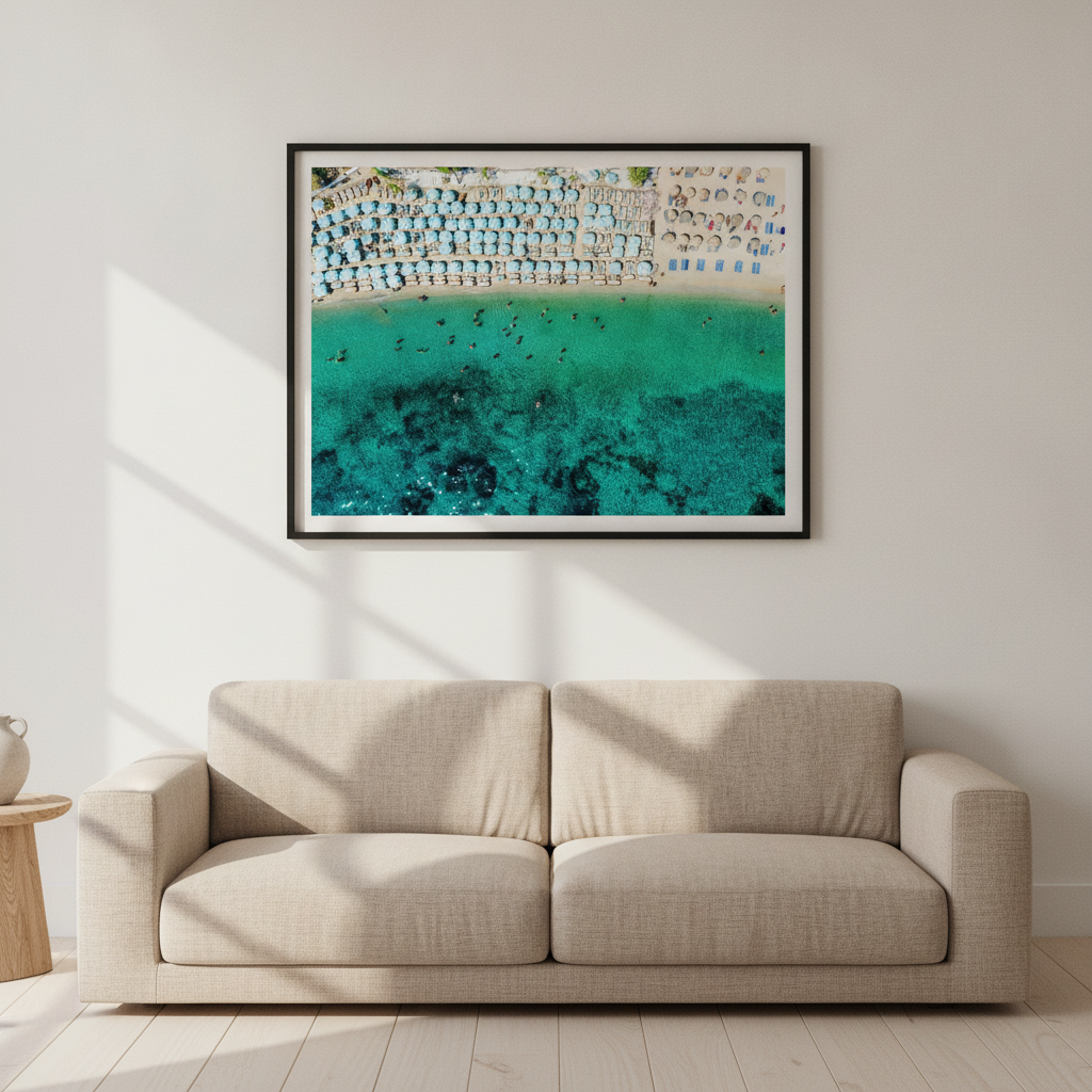 Mediterranean Aerial Coastal Beach Photography
