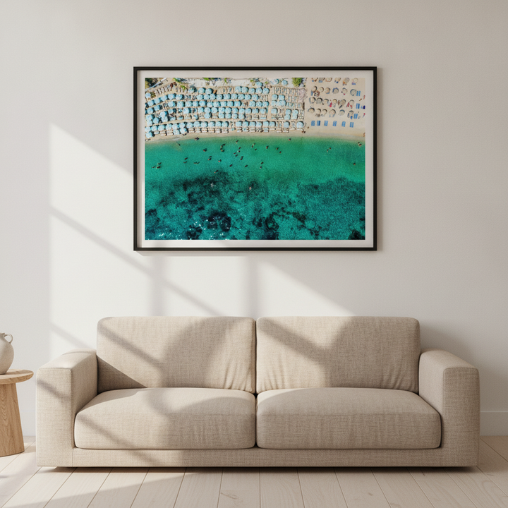 Mediterranean Aerial Coastal Beach Photography