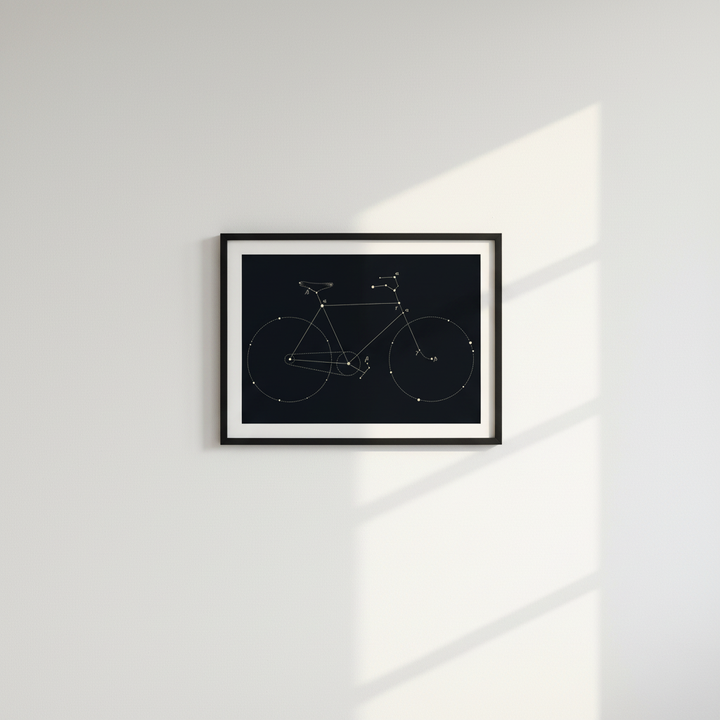 Bike Constellation - Cream by Florent Bodart