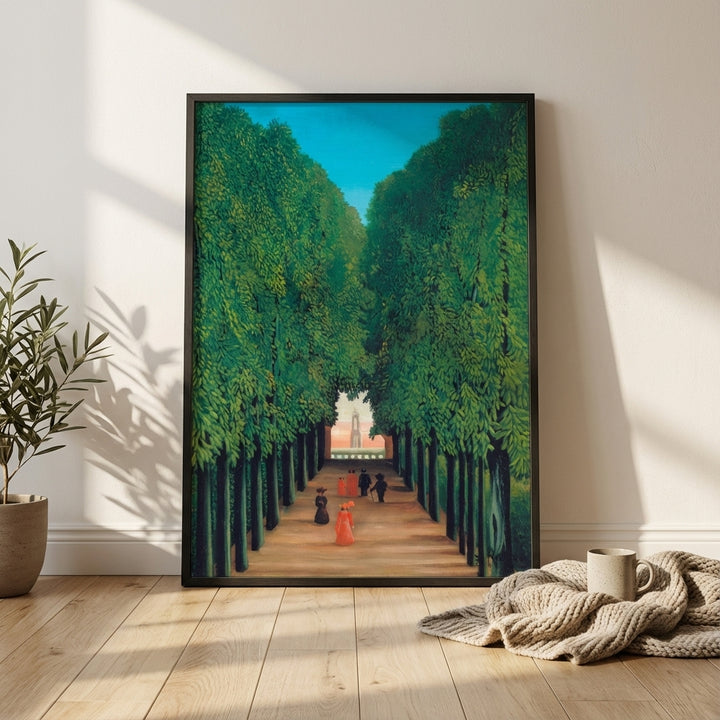 Henri Rousseau The Avenue in Saint-Cloud Park