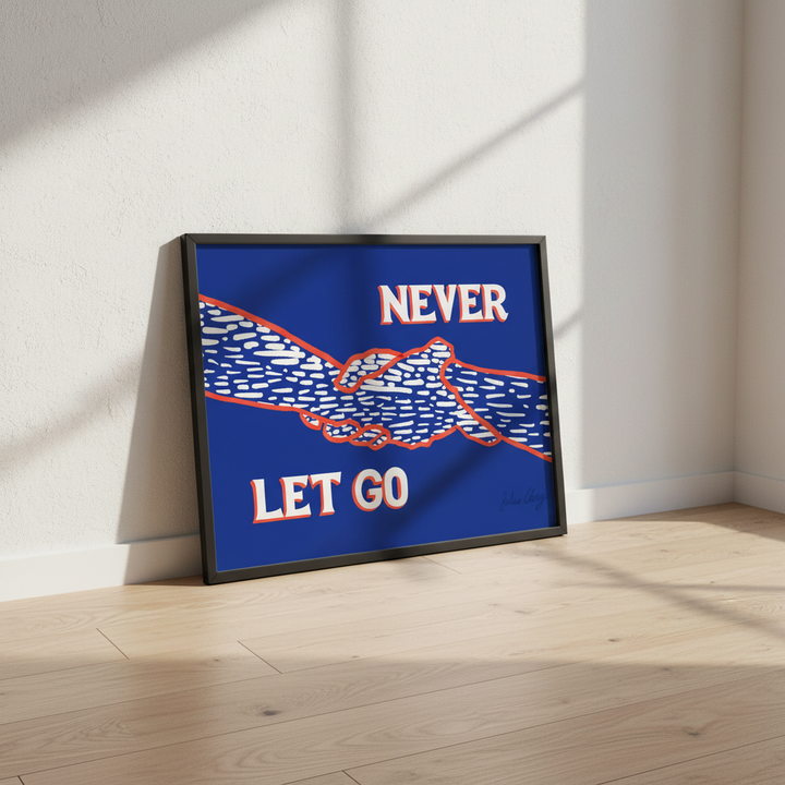 Never Let Go by Julia Cheney