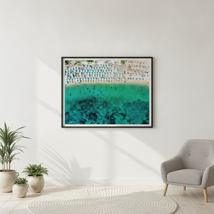 Mediterranean Aerial Coastal Beach Photography
