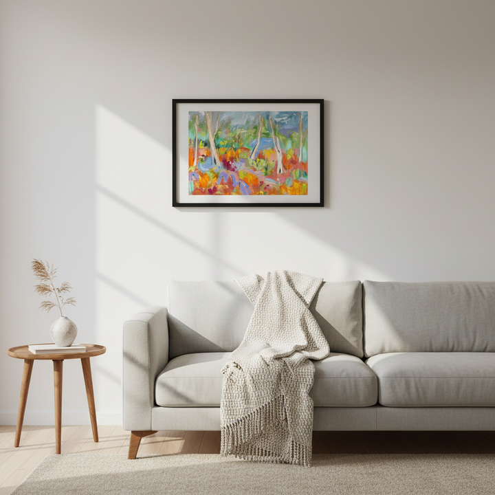 Where the Birches Dance by Angela Hawkey