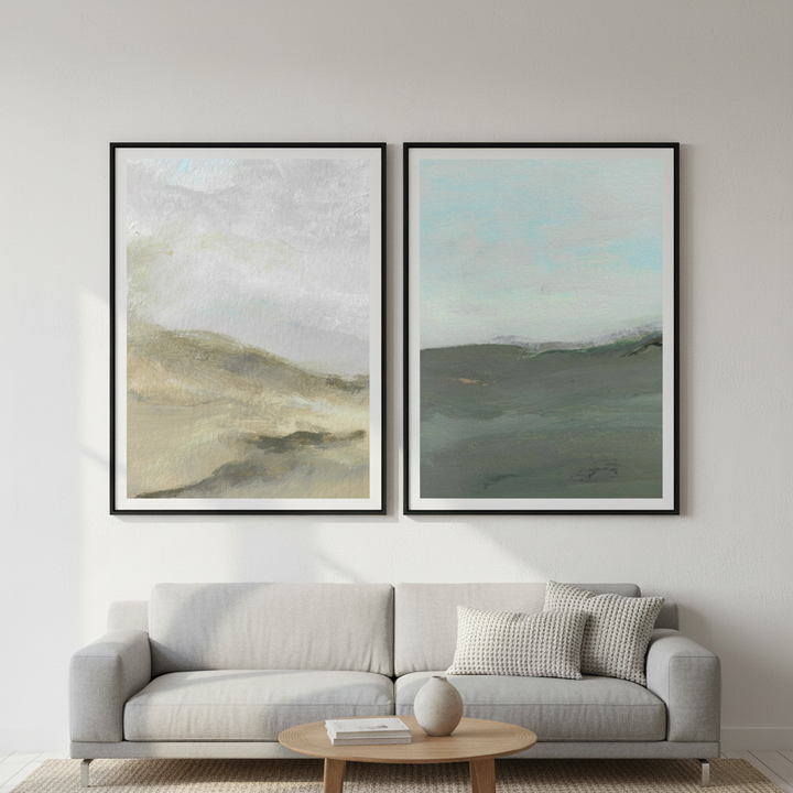 A Gust of Green Wind Pair by Josephine Wianto