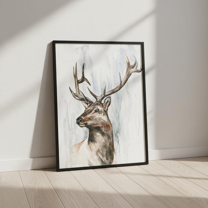 Elk Study by Meredith O'Neal