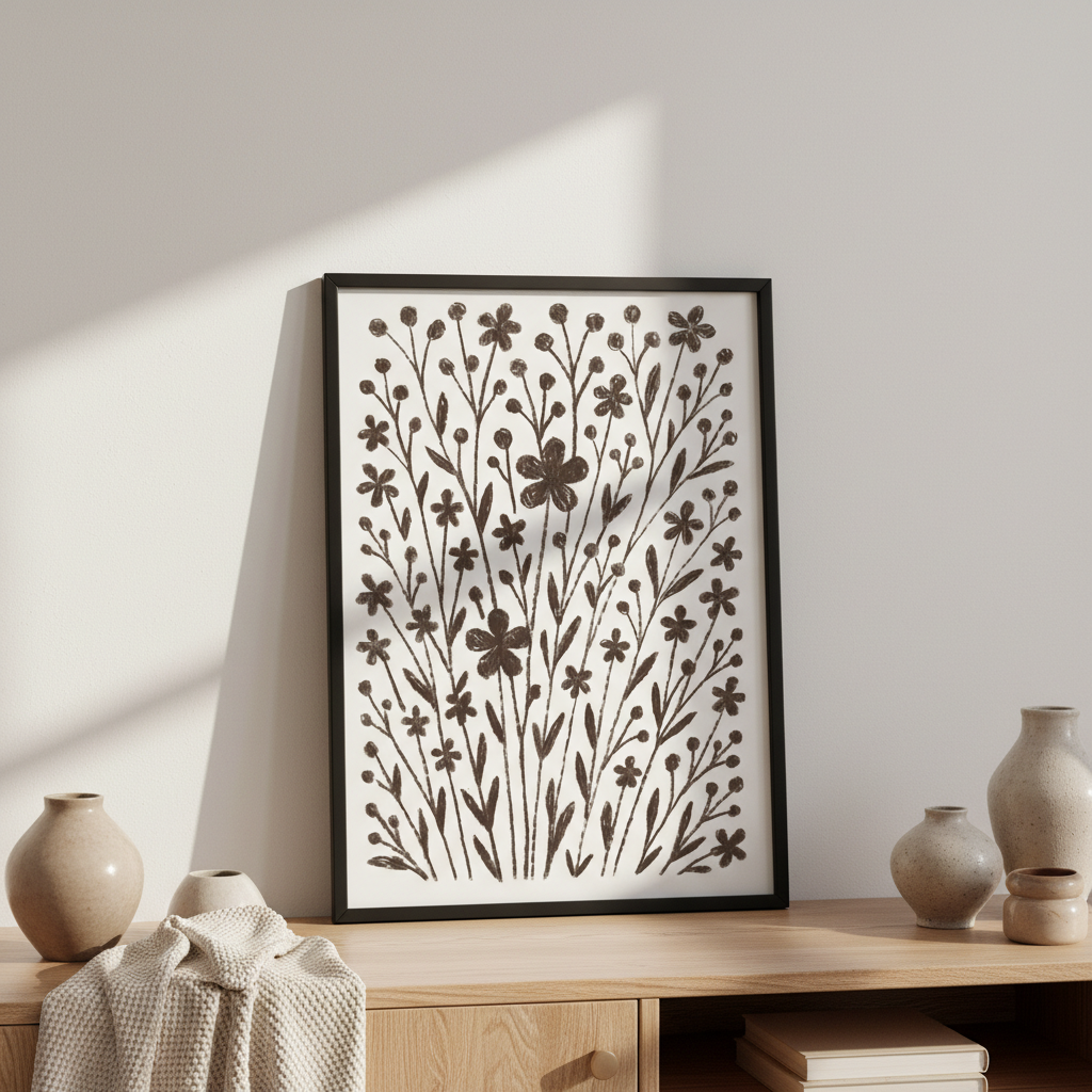 Flower Field by Silvia Visscher