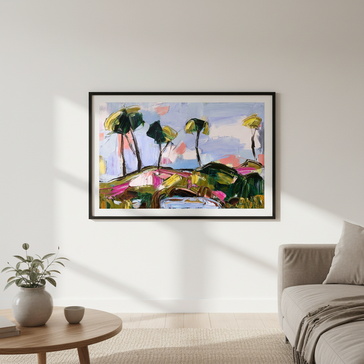 Breezy Hilltop by Angela Hawkey