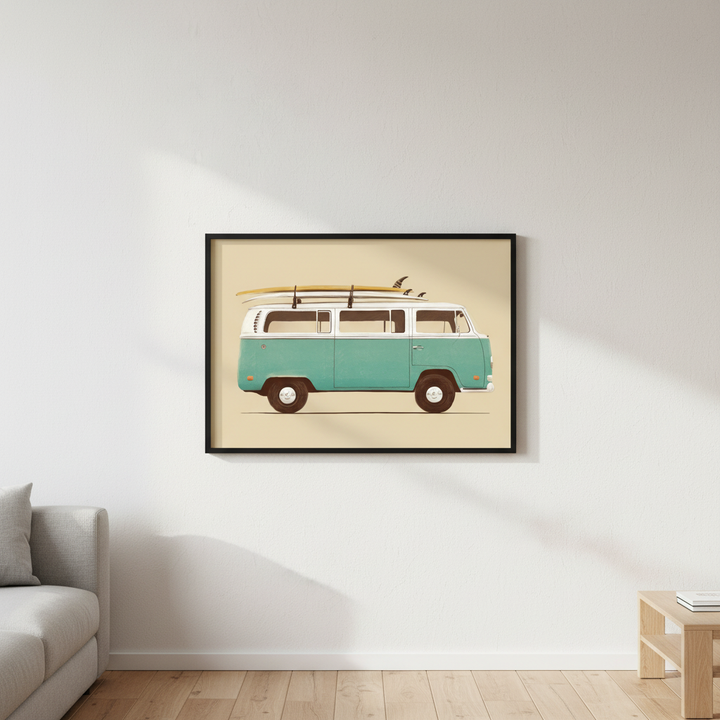 Blue Van by Florent Bodart