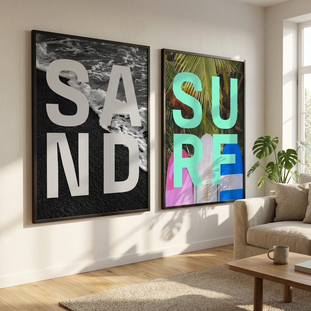 Sand and Surf Pair by Casey McCallister