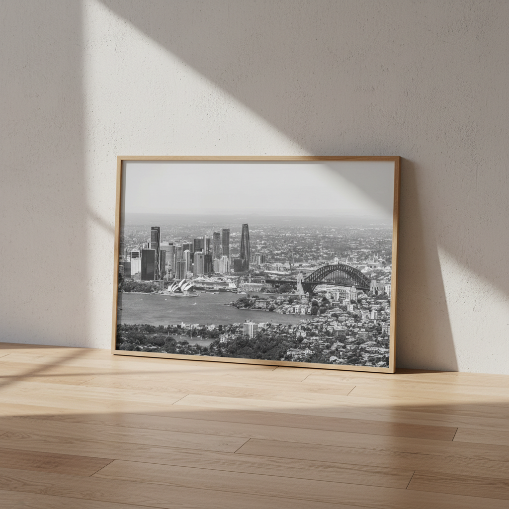 Sydney Harbour Aerial by Josh Wilson