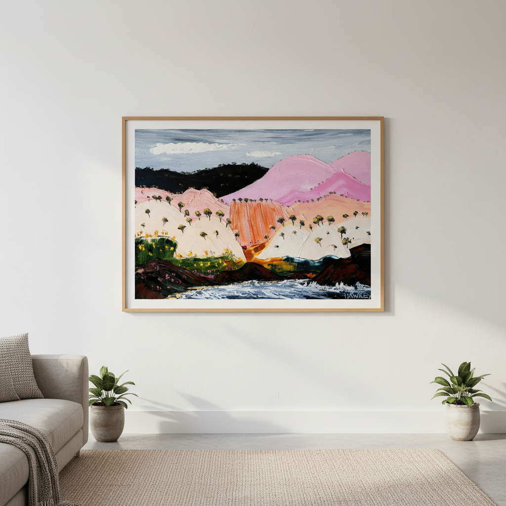 Turbulent Seas by Angela Hawkey