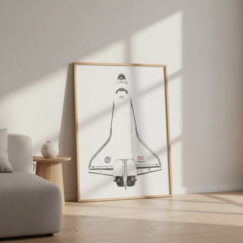 Atlantis Black & White by Florent Bodart