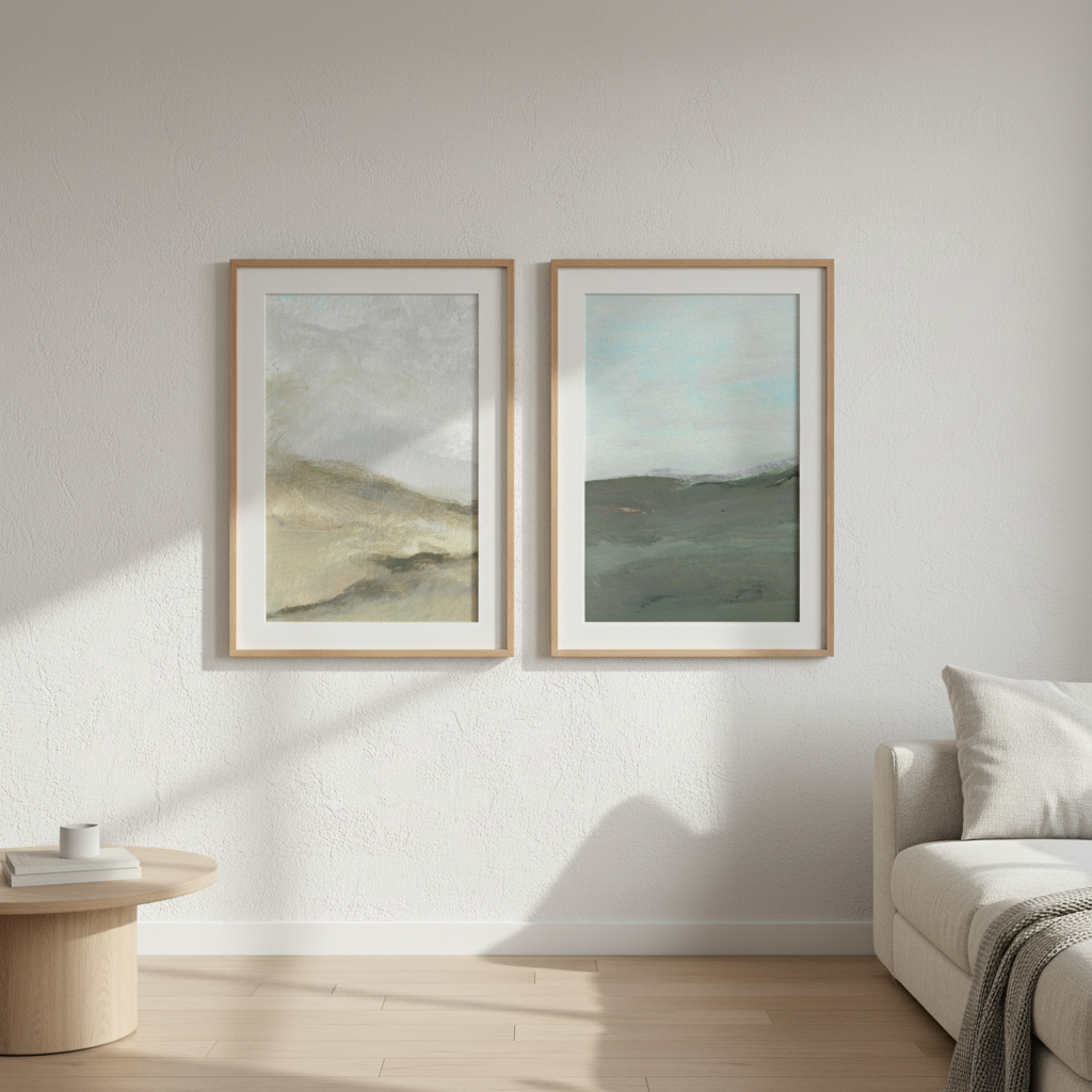 A Gust of Green Wind Pair by Josephine Wianto