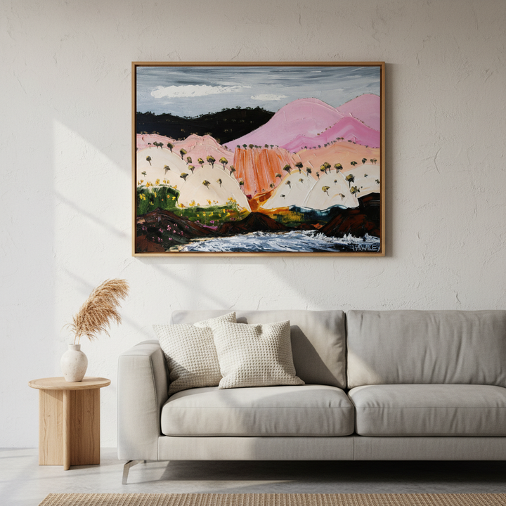 Turbulent Seas by Angela Hawkey