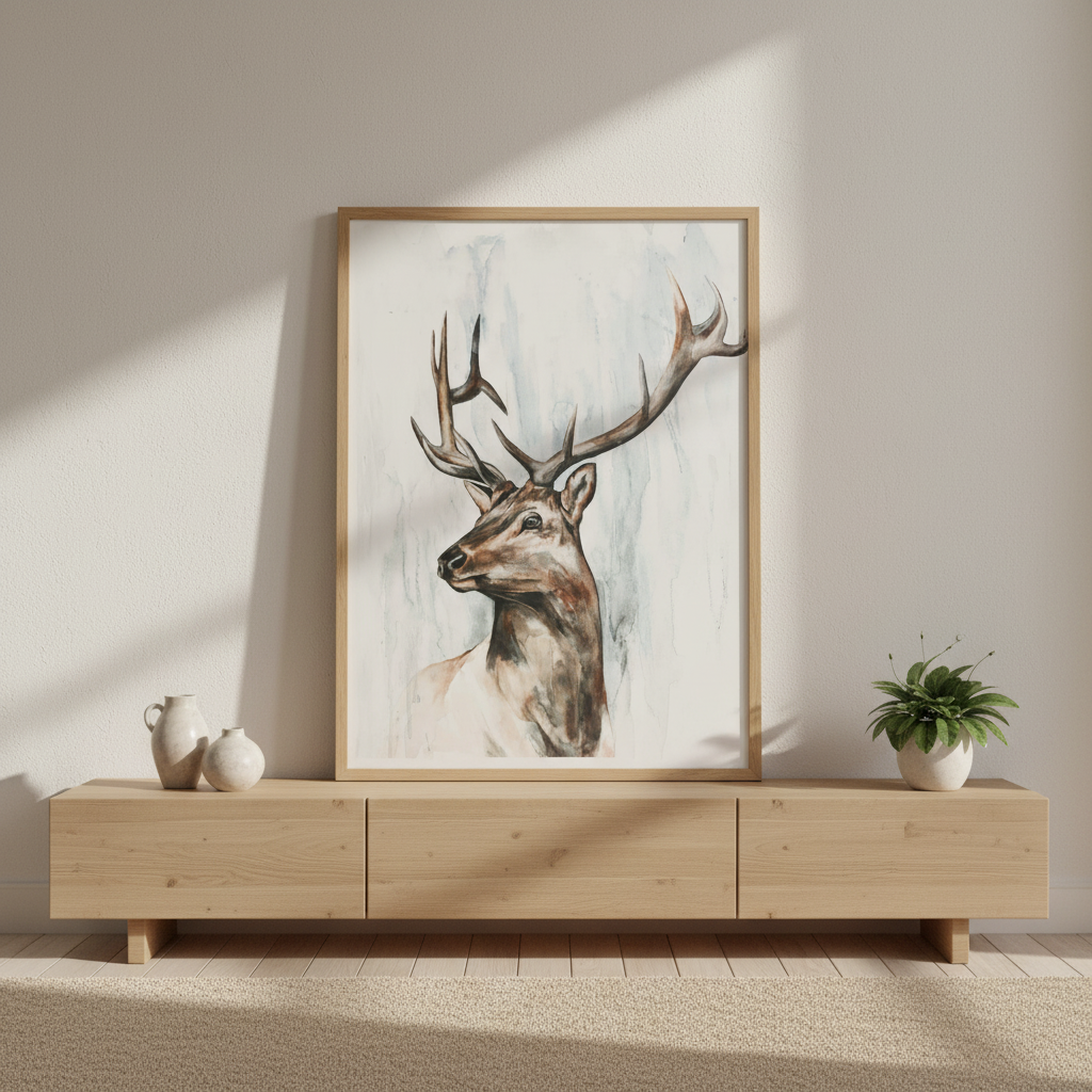 Elk Study by Meredith O'Neal