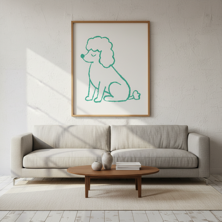 Poodle by Silvia Visscher
