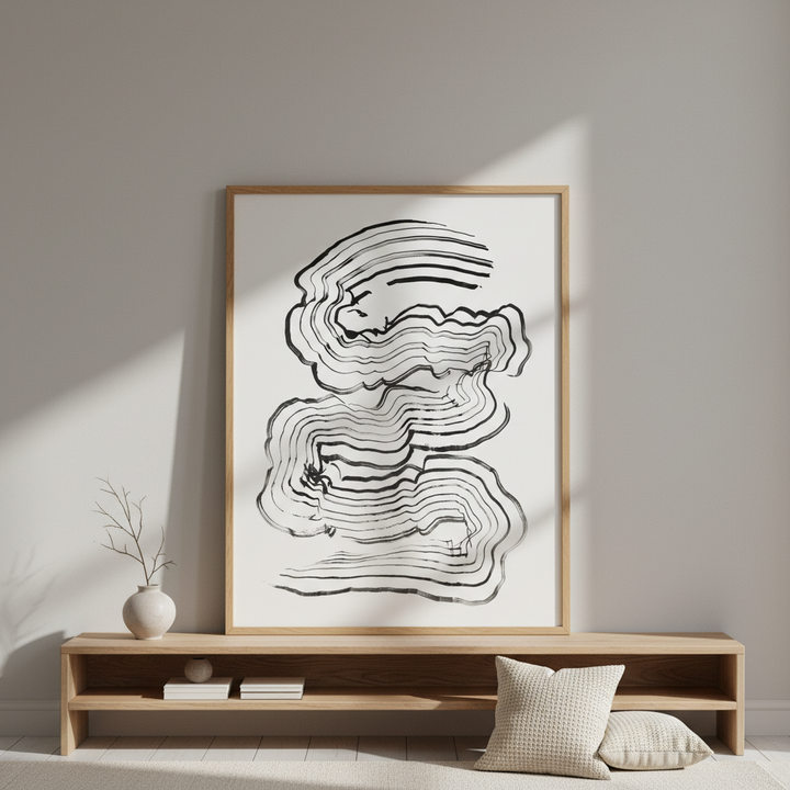 Softly Out of Line by Lucrecia Caporale