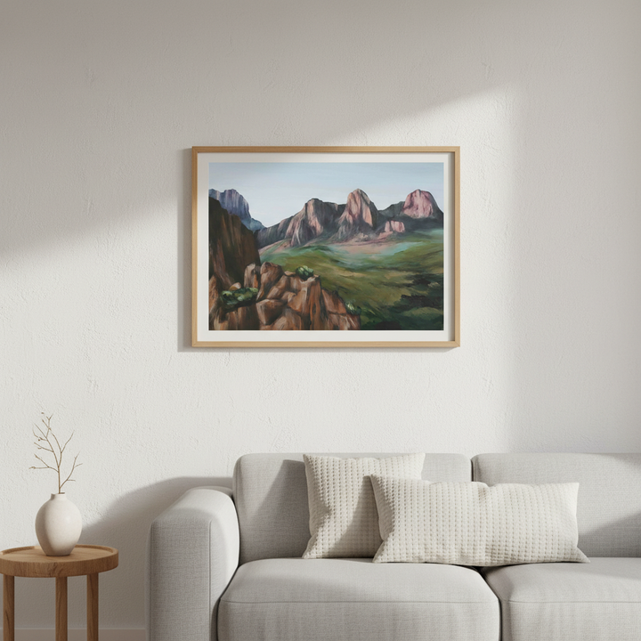 Chisos Mountains by Meredith O'Neal