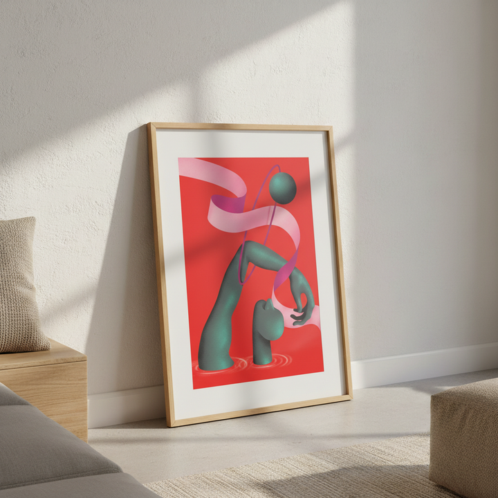 Relaxation Pose by Itamar Makover