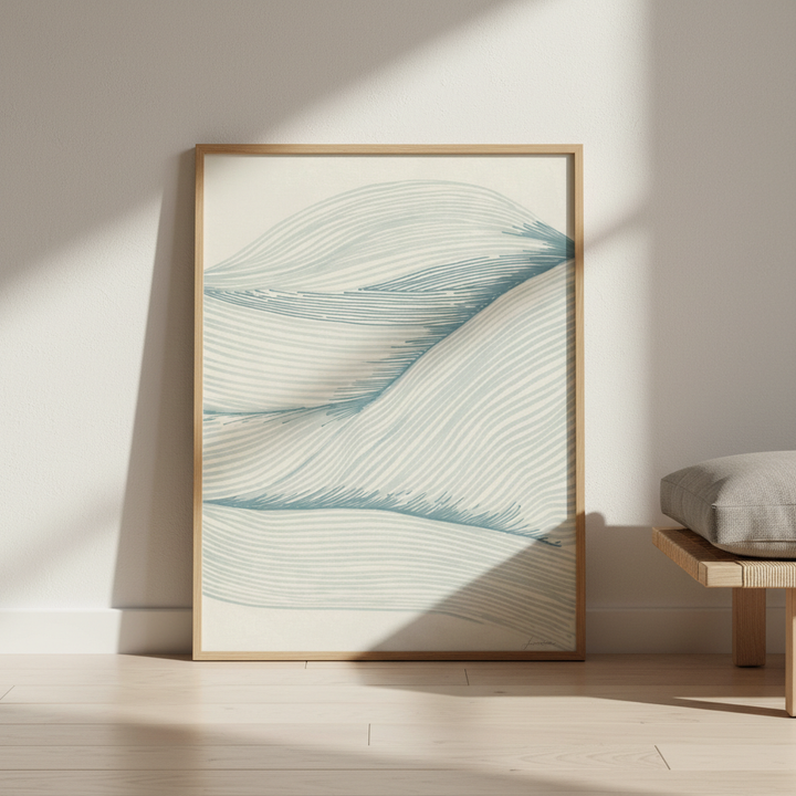 Ocean in Waves by Lucrecia Caporale