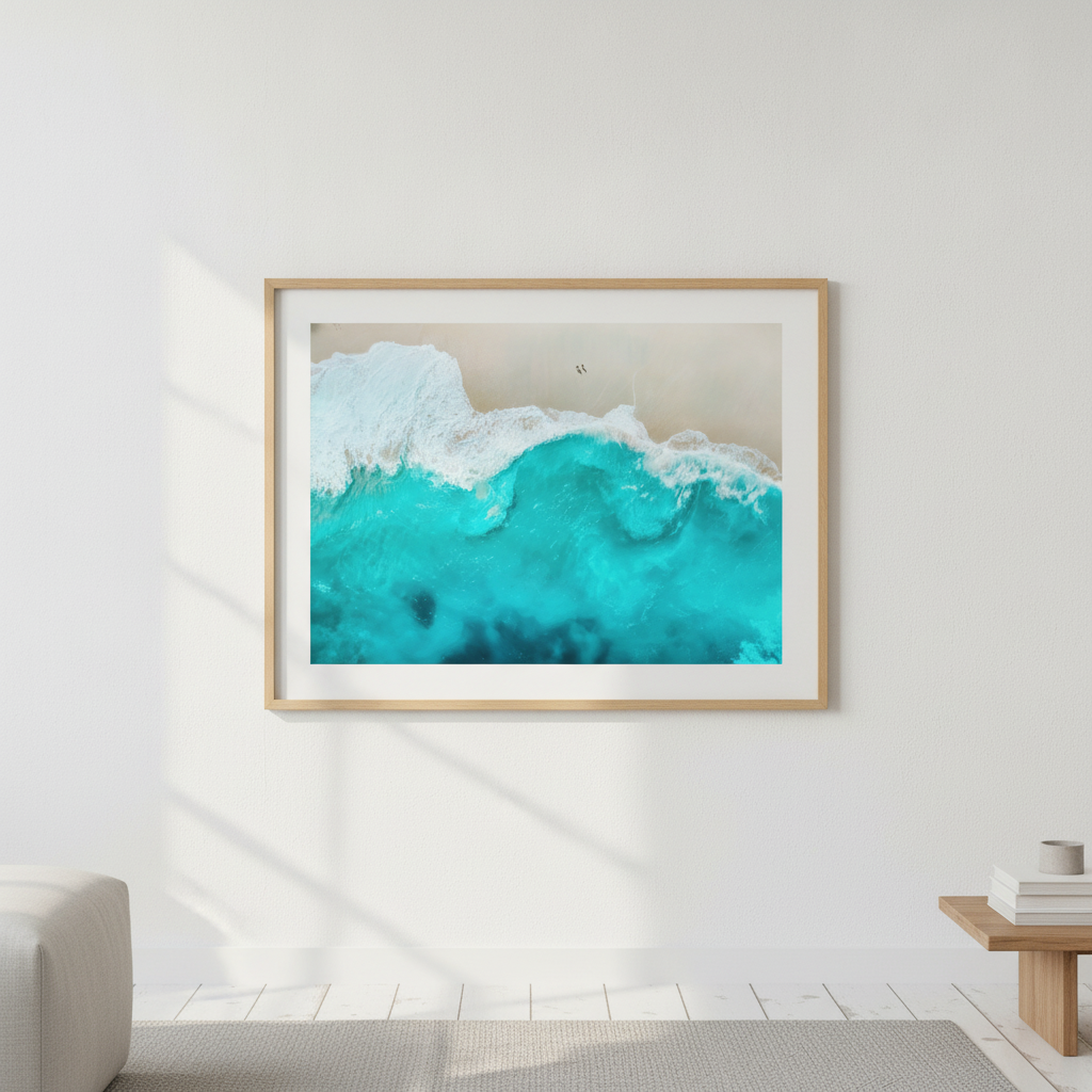 Beach Aerial Coastal Photography
