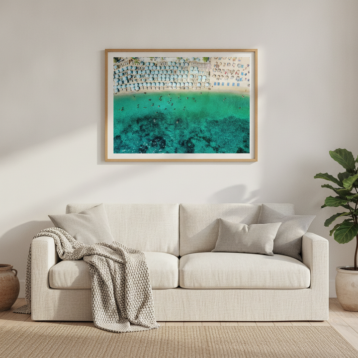 Mediterranean Aerial Coastal Beach Photography