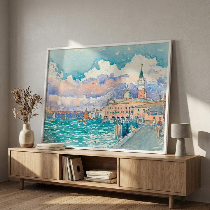 Vintage Venice Art Print Henri Edmond