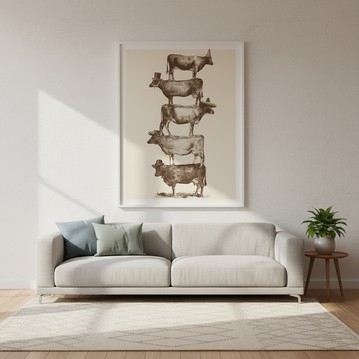 Cow Cow Nuts Big by Florent Bodart