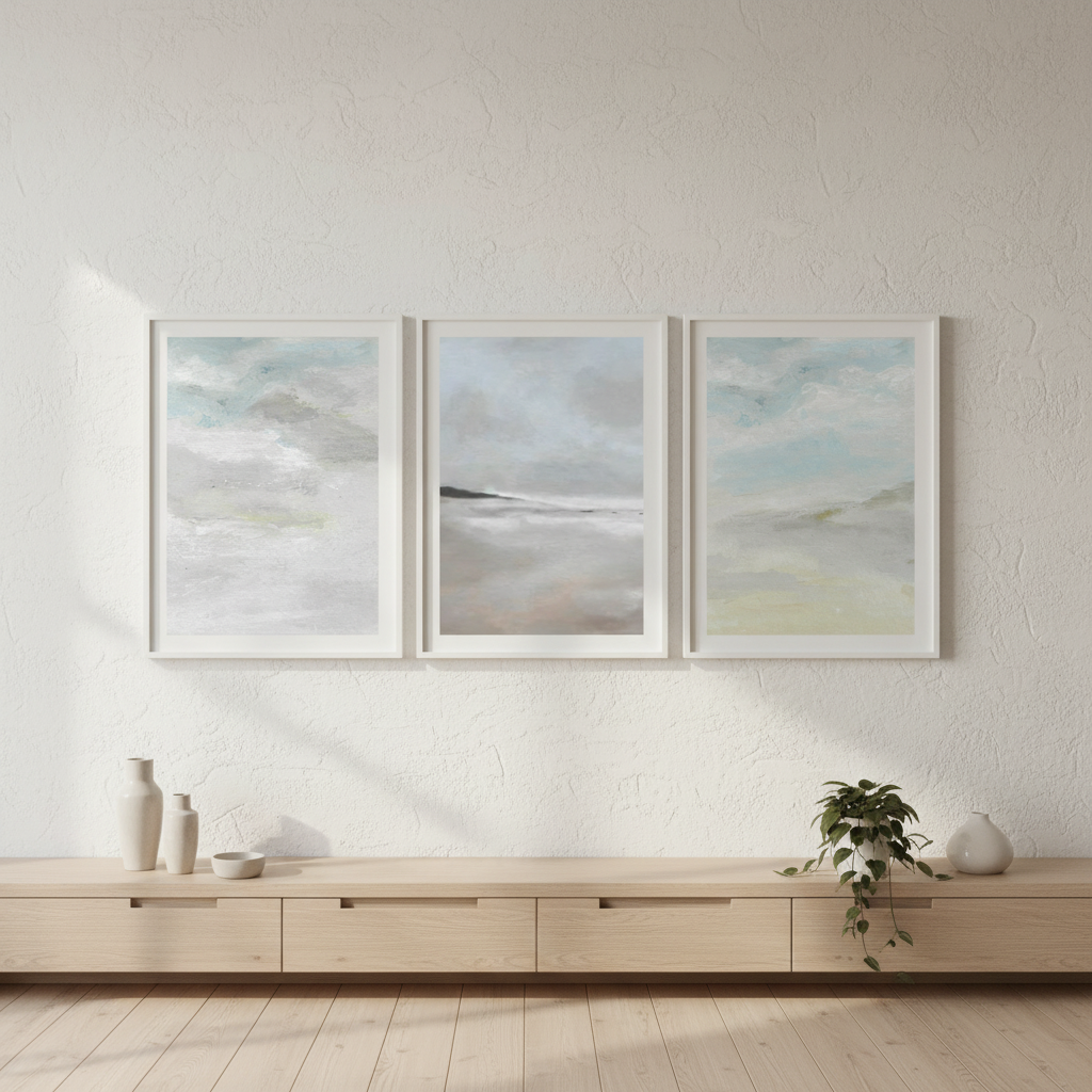 Low Grey Tide Trio by Josephine Wianto