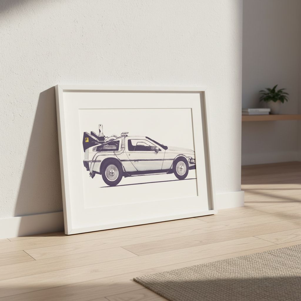 Delorean by Florent Bodart
